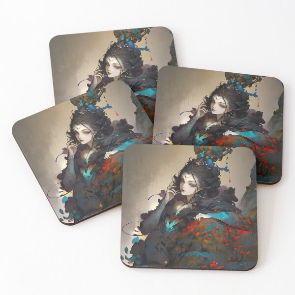 Item preview, The woman camouflaged in nature designed and sold by SpokIA.