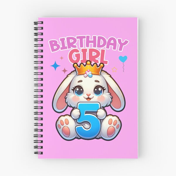 Item preview, 5th Birthday Party, 5 Years Old, Children, Birthday Girl designed and sold by Infinitee8hirts.
