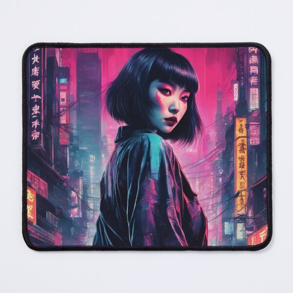 Item preview, Retrofuture Urban Assassin, Portrait, Poster Art designed and sold by Burn-Ego.