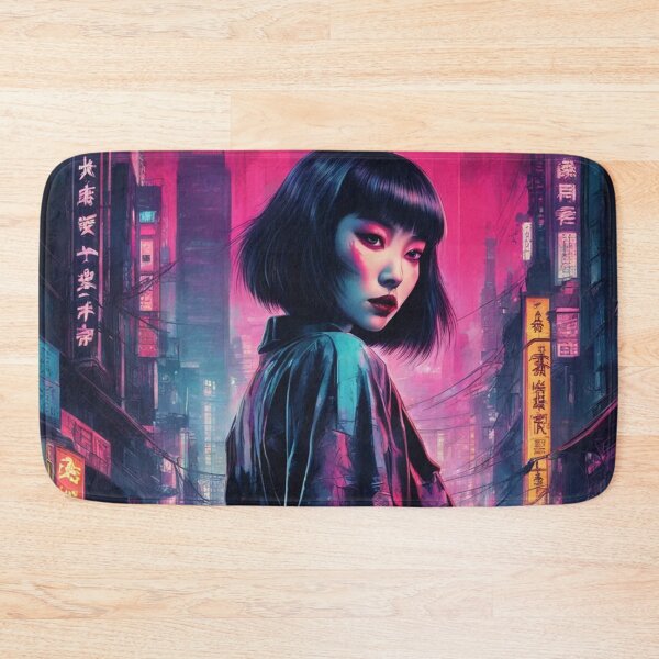 Item preview, Retrofuture Urban Assassin, Portrait, Poster Art designed and sold by Burn-Ego.
