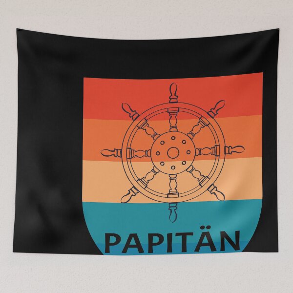 Item preview, Papitän Father Father's Day Captain designed and sold by MooonTees.