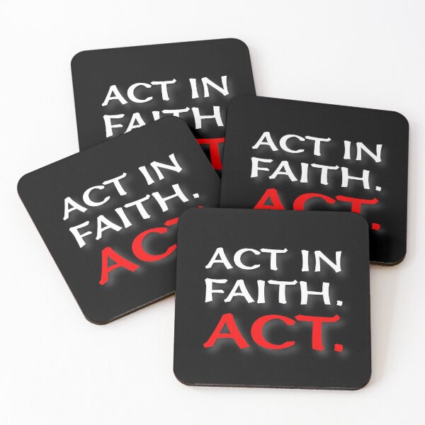 Item preview, (WF) Act in faith. Act. designed and sold by greatvibes4u.