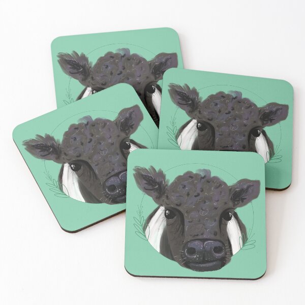 Item preview, Belted Galloway Cow designed and sold by EmmaChristieArt.