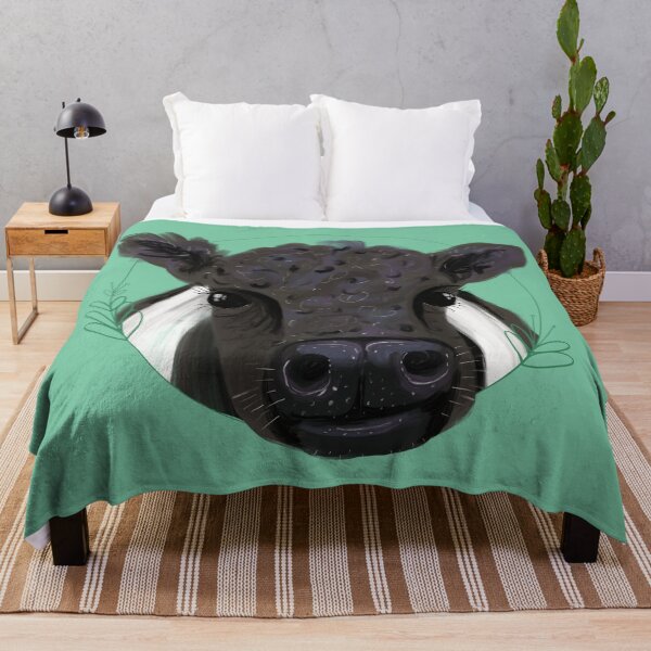 Item preview, Belted Galloway Cow designed and sold by EmmaChristieArt.