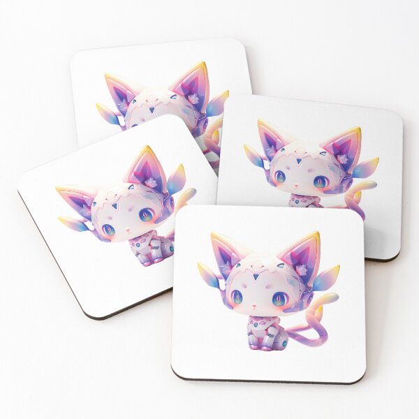 Item preview, 3D Futuristic Cat Robot designed and sold by FigmaCreations.