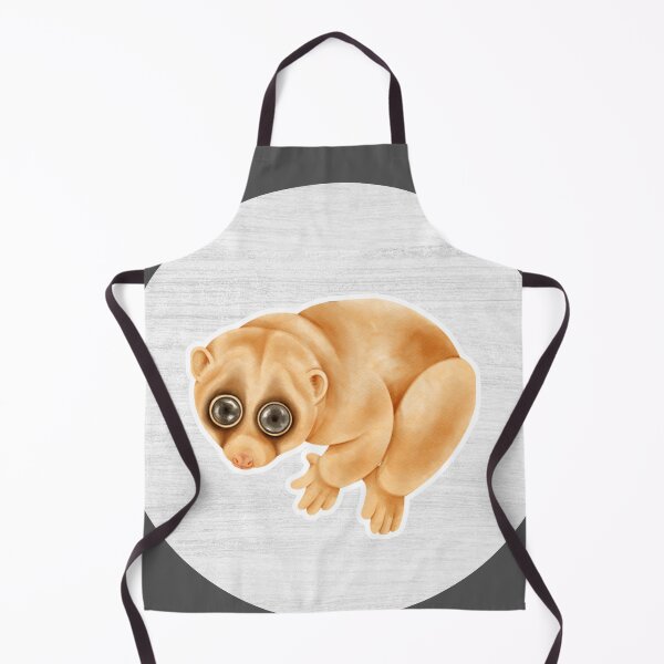 Item preview, Slow loris Watercolor Drawing designed and sold by LivingColorful.