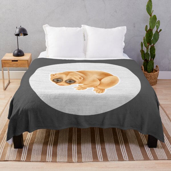 Item preview, Slow loris Watercolor Drawing designed and sold by LivingColorful.