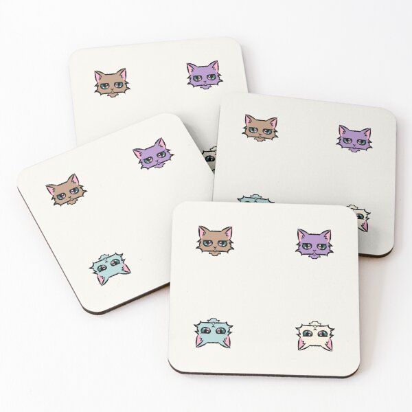 Item preview, Love struck cats designed and sold by NerdyChibi.