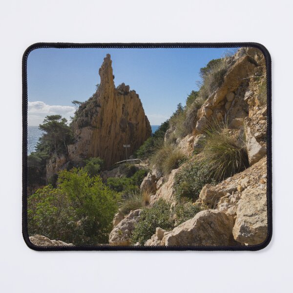 Item preview, Falla del Moraig, Rocks and the Mediterranean Sea designed and sold by Adriana Mueller.