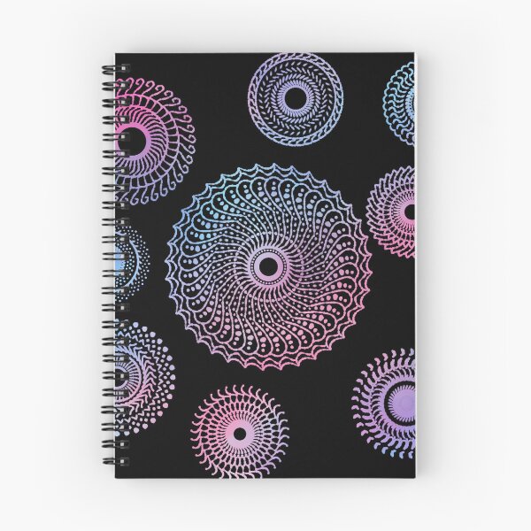 Item preview, Pastel Mandalas on Black  designed and sold by JaygiesDesign.