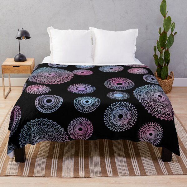 Item preview, Pastel Mandalas on Black  designed and sold by JaygiesDesign.