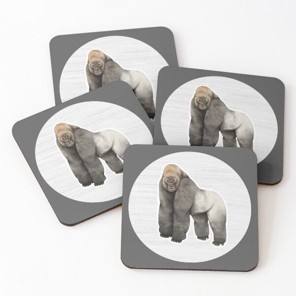 Item preview, Dibujo De Acuarela De Gorila designed and sold by LivingColorful.