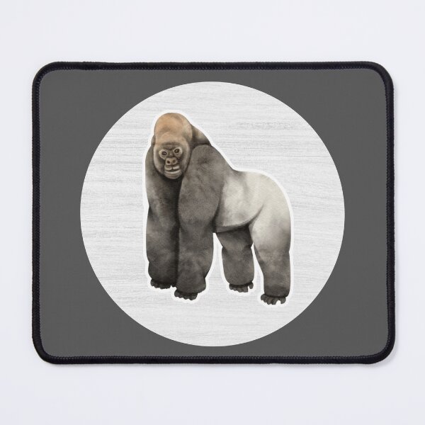 Item preview, Gorilla Watercolor Drawing designed and sold by LivingColorful.