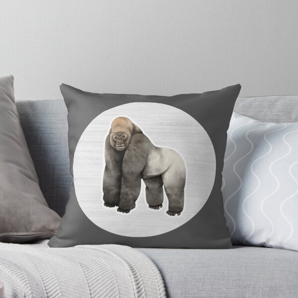 Item preview, Gorilla Watercolor Drawing designed and sold by LivingColorful.