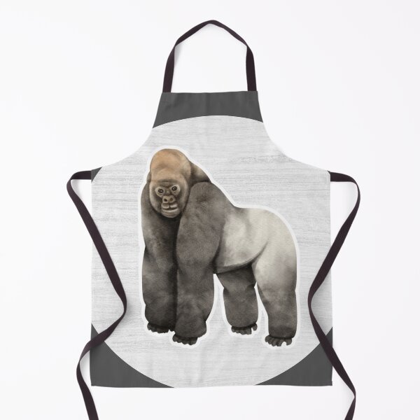 Item preview, Gorilla Watercolor Drawing designed and sold by LivingColorful.