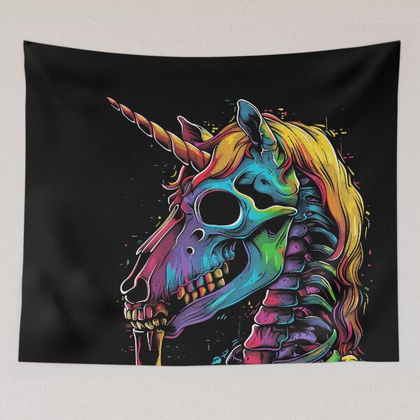 Item preview, Unicorn Skull designed and sold by Sitchko.