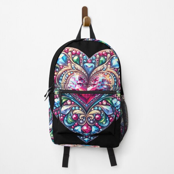 Item preview, Diamond Heart: Captivating Brilliance designed and sold by AI-Only Creations.
