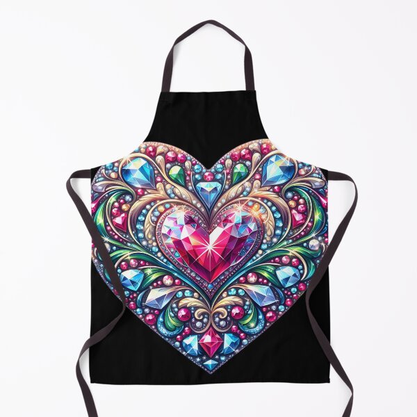 Item preview, Diamond Heart: Captivating Brilliance designed and sold by AI-Only Creations.