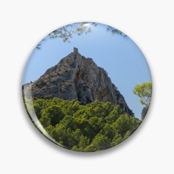 Item preview, Castellet de Calp and pine forest, hiking destination in Spain designed and sold by Adriana Mueller.