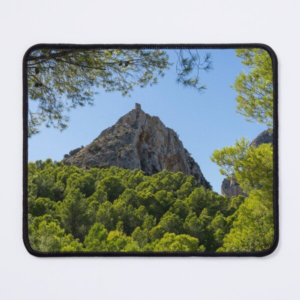 Item preview, Castellet de Calp and pine forest, hiking destination in Spain designed and sold by Adriana Mueller.