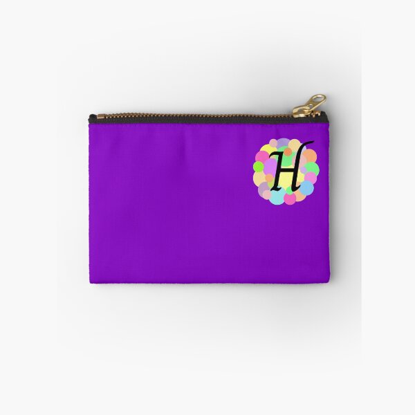 Item preview, Colorful Pastel Bubbles Upper Case Letter H Monogram designed and sold by MGonline.