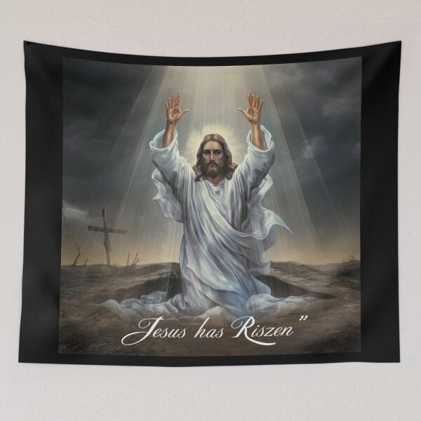 Item preview, "Jesus Has Rizzen" . Funny  christian qoute  designed and sold by Obinne.