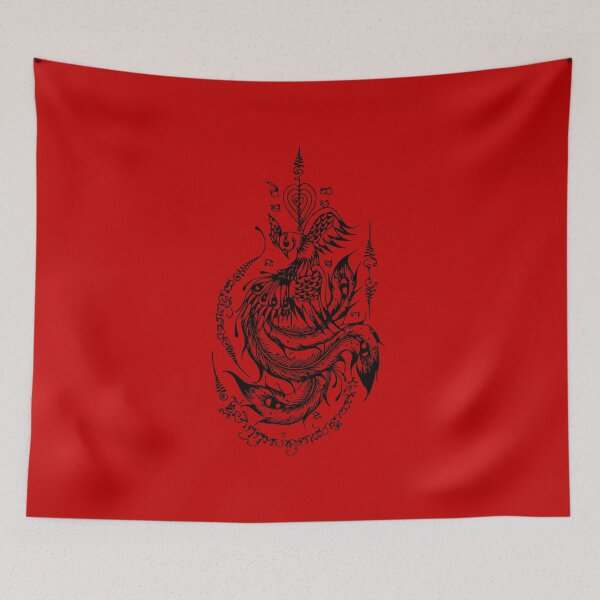 Item preview, Thai Talisman #7 “Phaya Kai Phea talisman”(ยันต์พญาไก่ฟ้า) designed and sold by BADAHIGH.