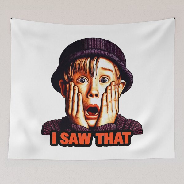 Item preview, I SAW THAT Home Alone designed and sold by plushism.