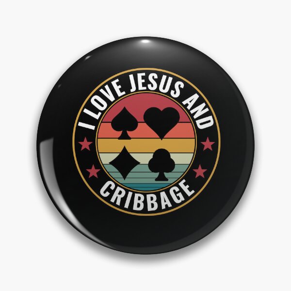 Item preview, I love Jesus and Cribbage Player designed and sold by BlueBerry-Pengu.