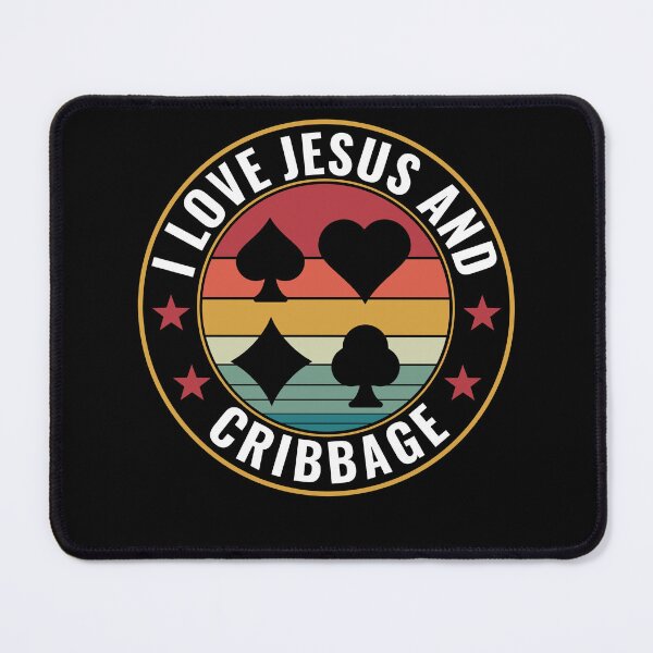 Item preview, I love Jesus and Cribbage Player designed and sold by BlueBerry-Pengu.