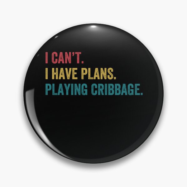 Item preview, I have Plans Playing Cribbage Funny designed and sold by BlueBerry-Pengu.