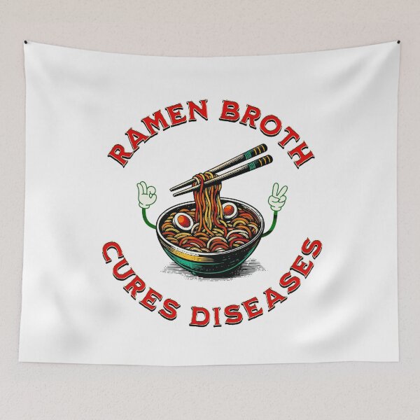 Item preview, Ramen Soup Broth Funny designed and sold by CyberWindow.