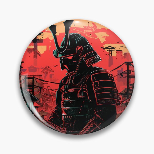 Item preview, Cyberpunk Samurai designed and sold by Sitchko.