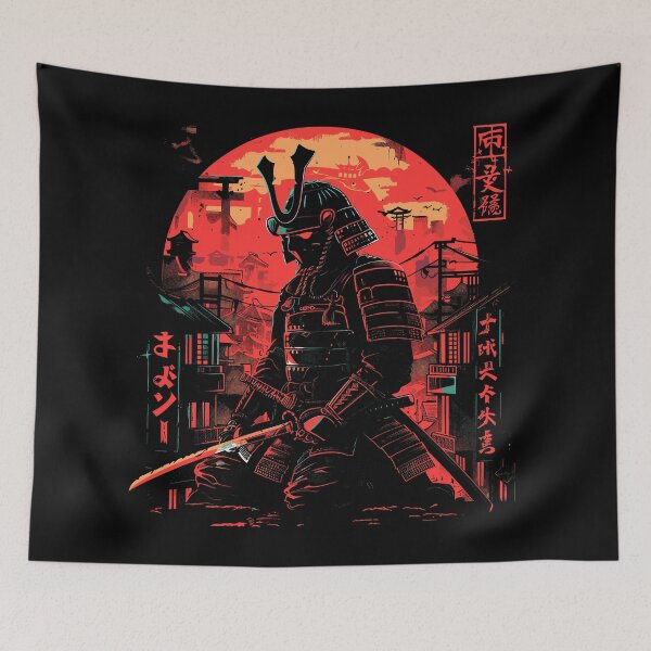 Item preview, Cyberpunk Samurai designed and sold by Sitchko.