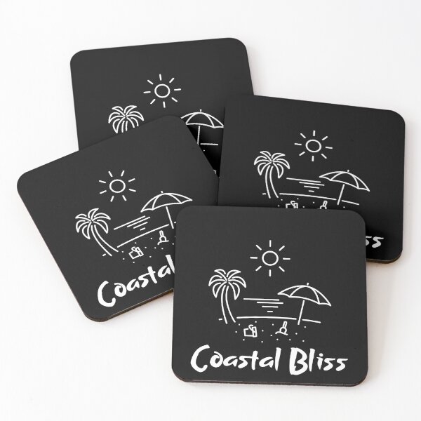 Item preview, Coastal Bliss - beach side designed and sold by Samrugby01.