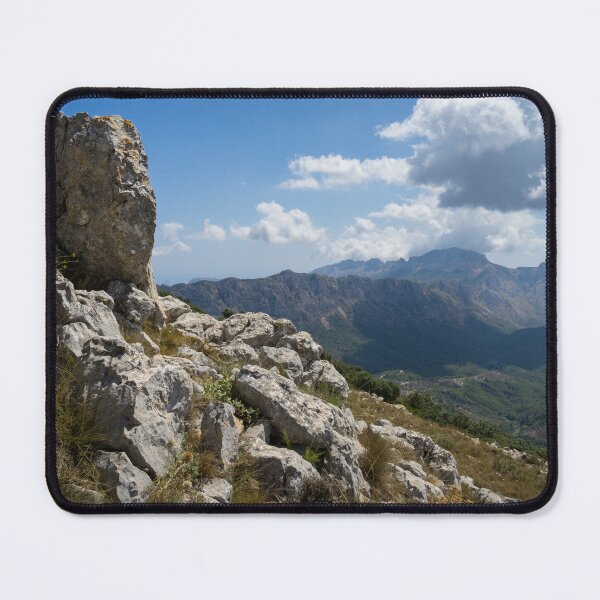 Item preview, Rocks and clouds, mountain landscape in Spain designed and sold by Adriana Mueller.