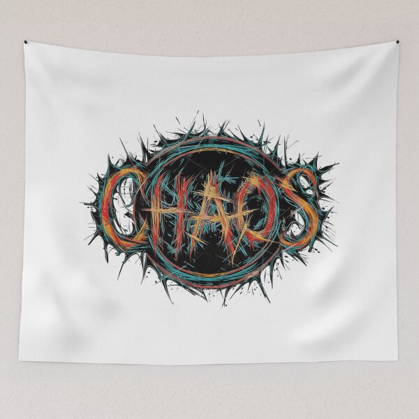 Item preview, Chaos. Mad Design with Disordered Image designed and sold by NickTaroDesign.