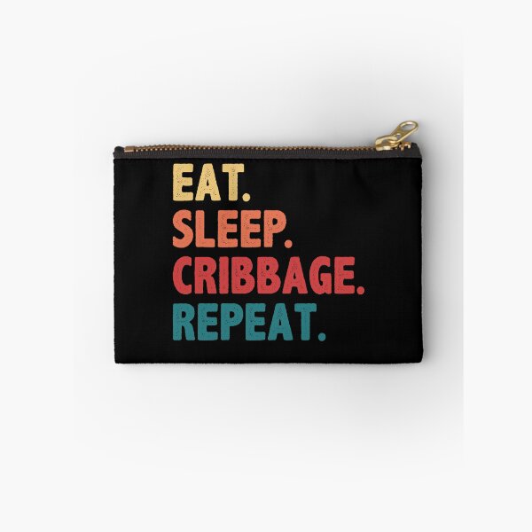 Item preview, Cribbage Player Eat Sleep Cribbage Repeat designed and sold by BlueBerry-Pengu.