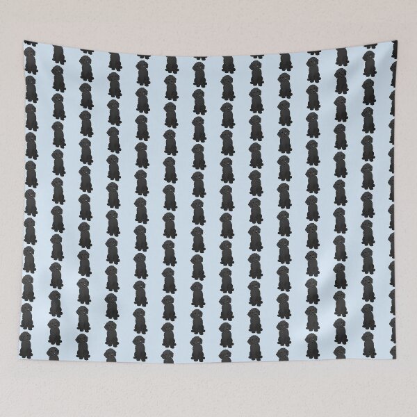 Item preview, Black Labradoodle dog  designed and sold by Yaragold.