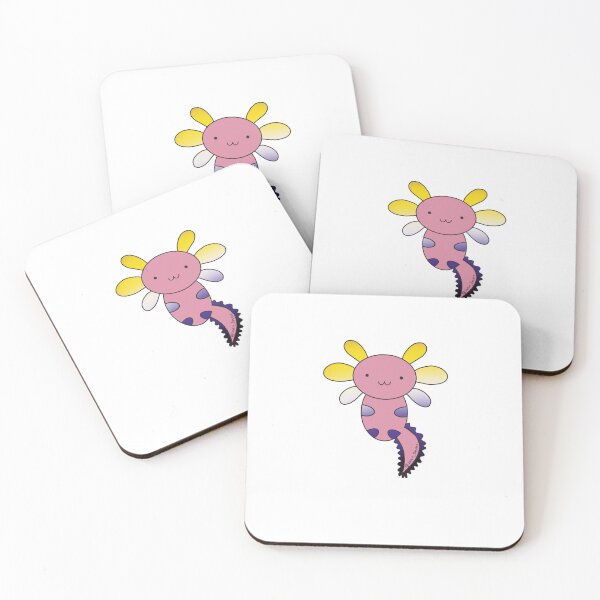 Item preview, Nonbinary Pride Axolotl  designed and sold by JadeyyDesigns.