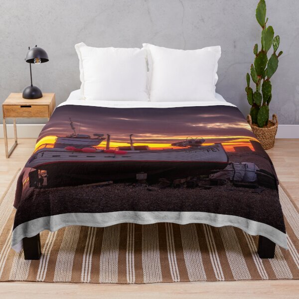 Item preview, Sunset at Fisherman's Beach, Hythe, Kent designed and sold by rogerstanger.