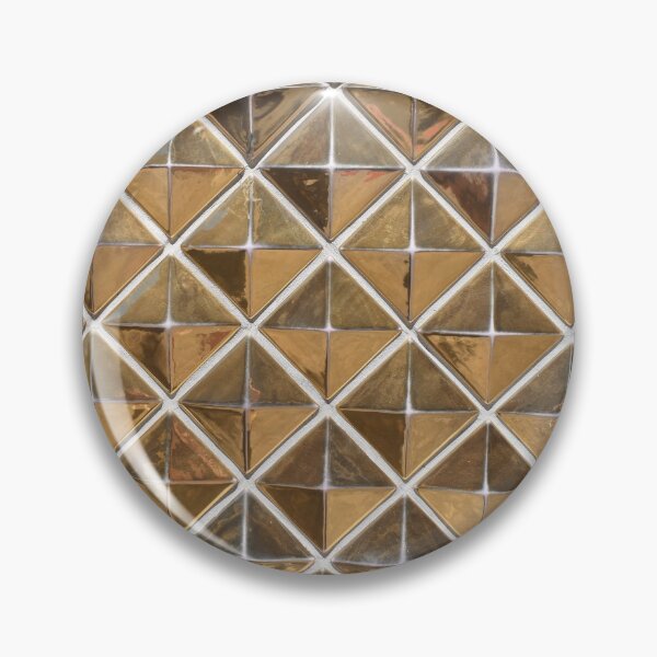 Item preview, Gold Pyramid Wall designed and sold by MangoSeeds.