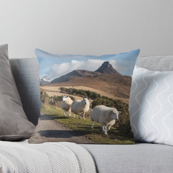 Item preview, Winter Road to Lochinver,Stac Polidah in the background  designed and sold by Derren Jones.
