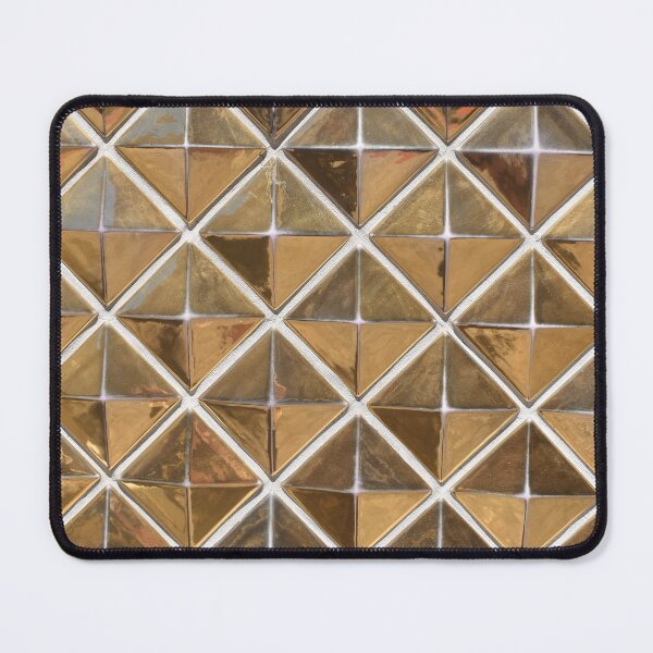 Item preview, Gold Pyramid Wall designed and sold by MangoSeeds.