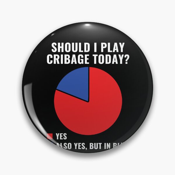Item preview, Cribbage Funny Should I play Cribbage Today? designed and sold by BlueBerry-Pengu.