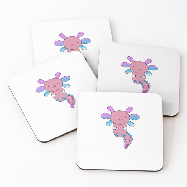 Item preview, Transgender Pride Axolotl  designed and sold by JadeyyDesigns.