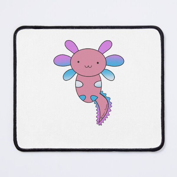 Item preview, Transgender Pride Axolotl  designed and sold by JadeyyDesigns.