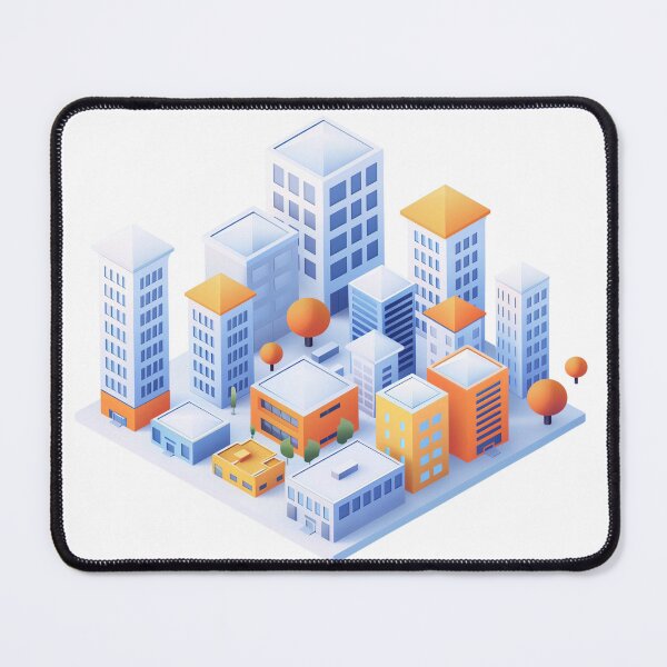 Item preview, Urban Dreamscape: Isometric City by Day designed and sold by palmyst.