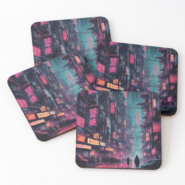 Item preview,  Retrofuture Tokyo City, Painting, Poster Art designed and sold by Burn-Ego.