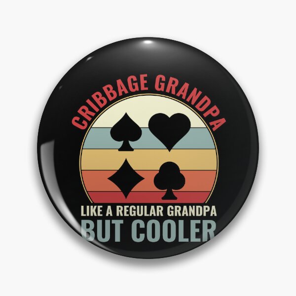 Item preview, Cribbage Grandpa, like a regular Grandpa, but cooler designed and sold by BlueBerry-Pengu.